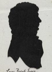 Portrett av Lars Jacob Eger [silhuett]