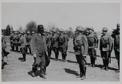 Justisminister Lie på inspeksjon