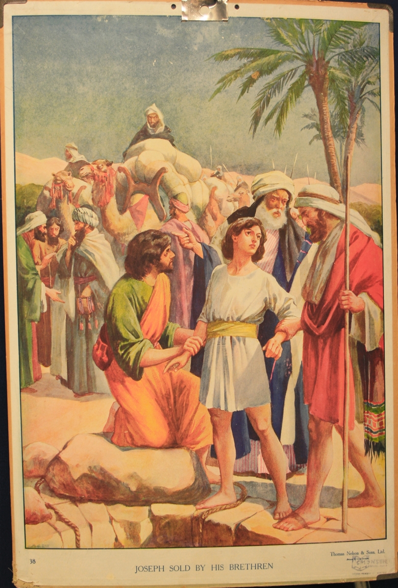 Josef blir seld av brørne sine.