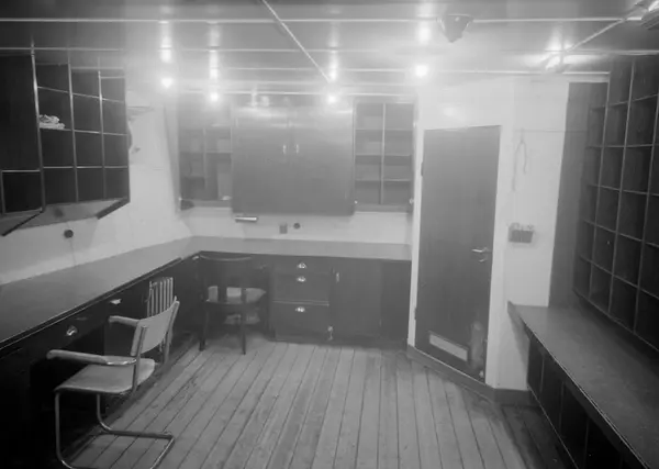 Postkontoret ombord i DS Sigurd Jarl