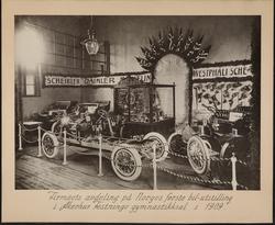 Norges første bilutstilling.