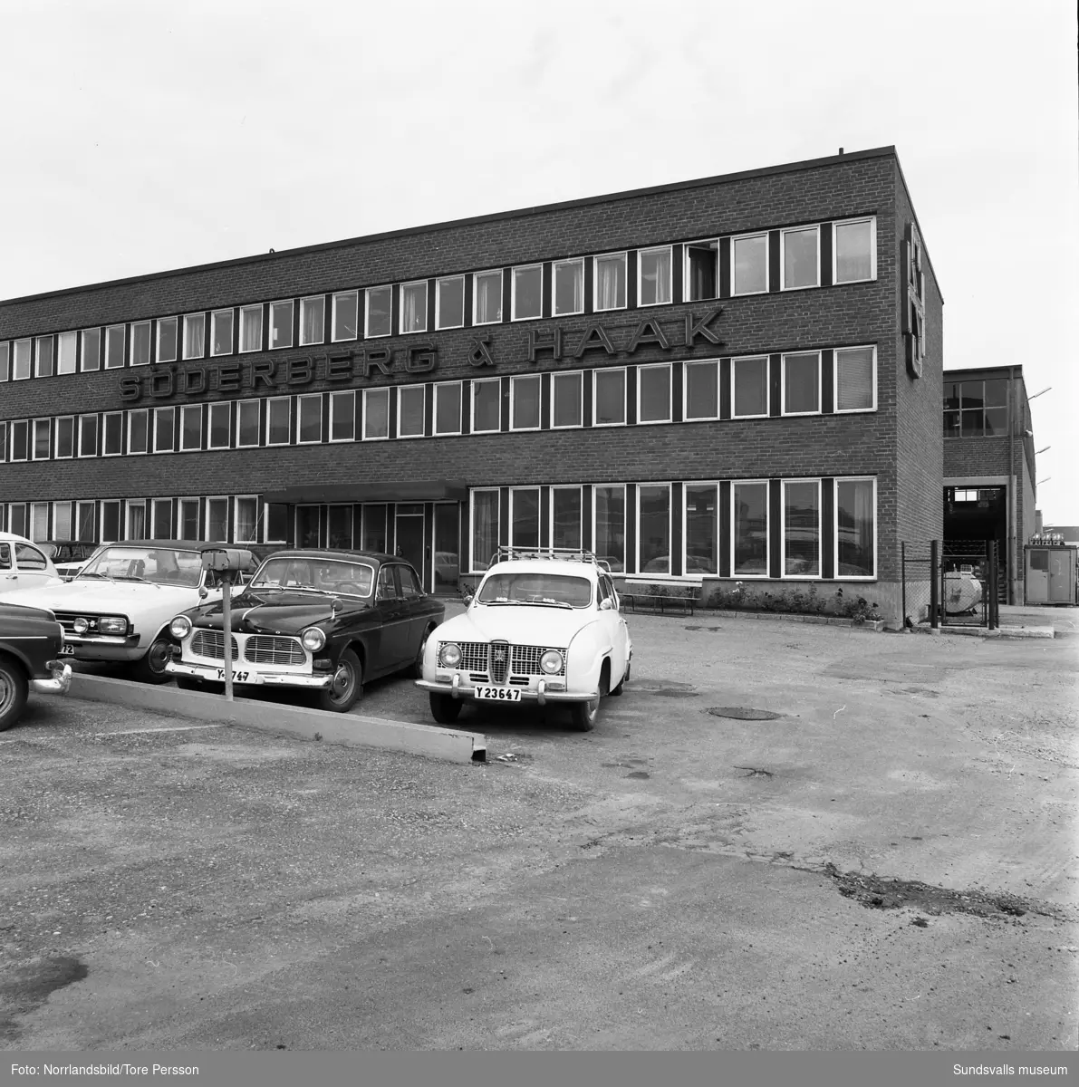 Söderberg & Haak, industribyggnader på norra kajen.