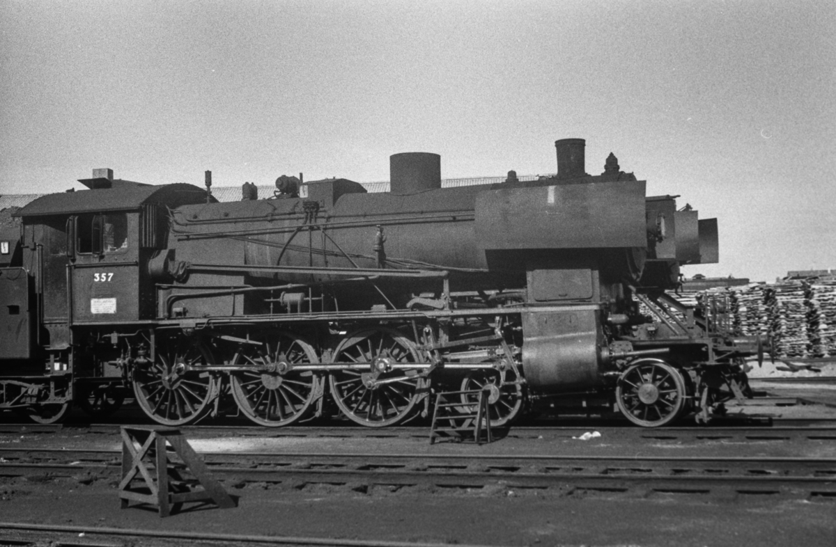 Damplokomotiv type 30b nr. 357.