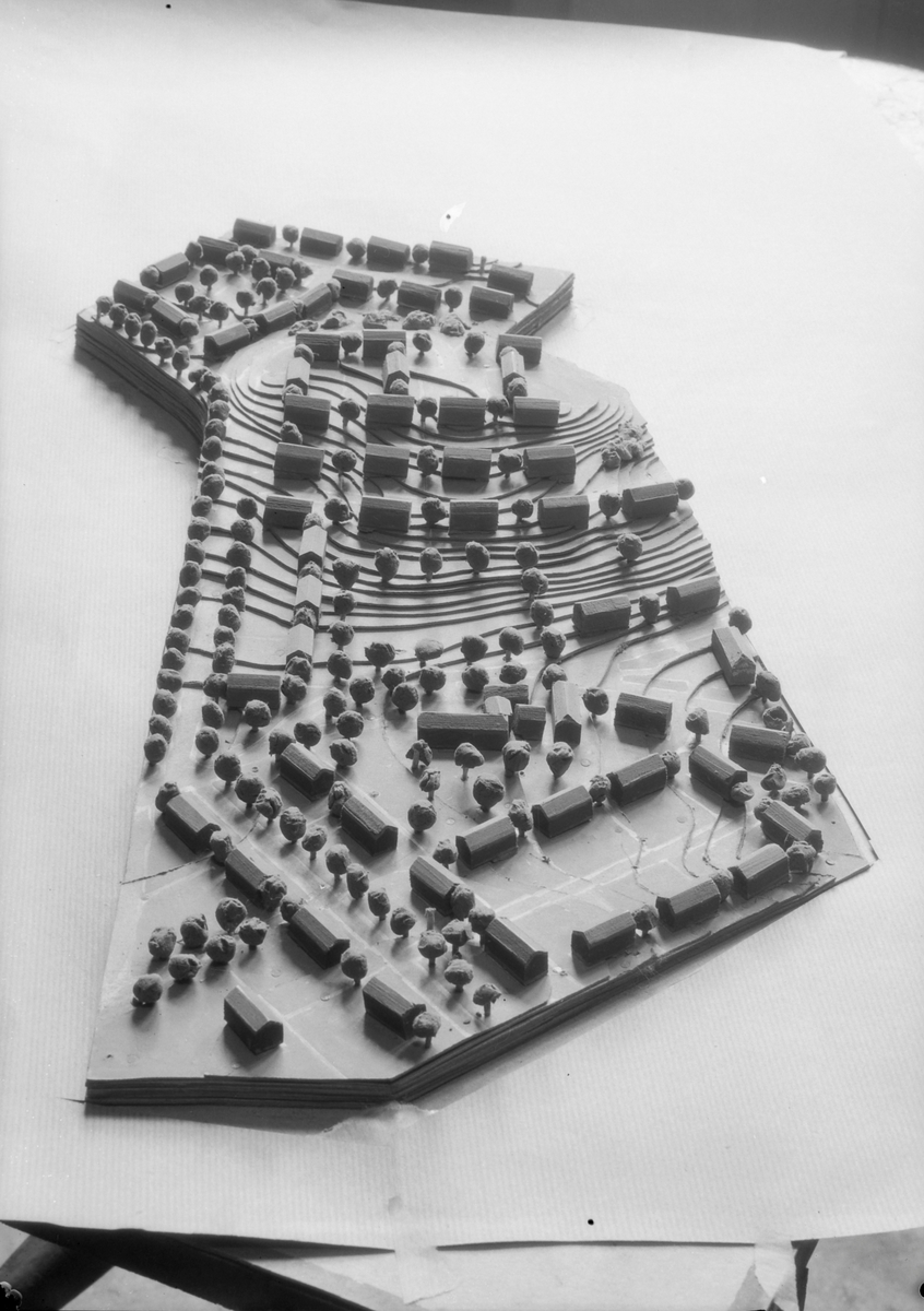 Modell for arkitekt Tønseth
