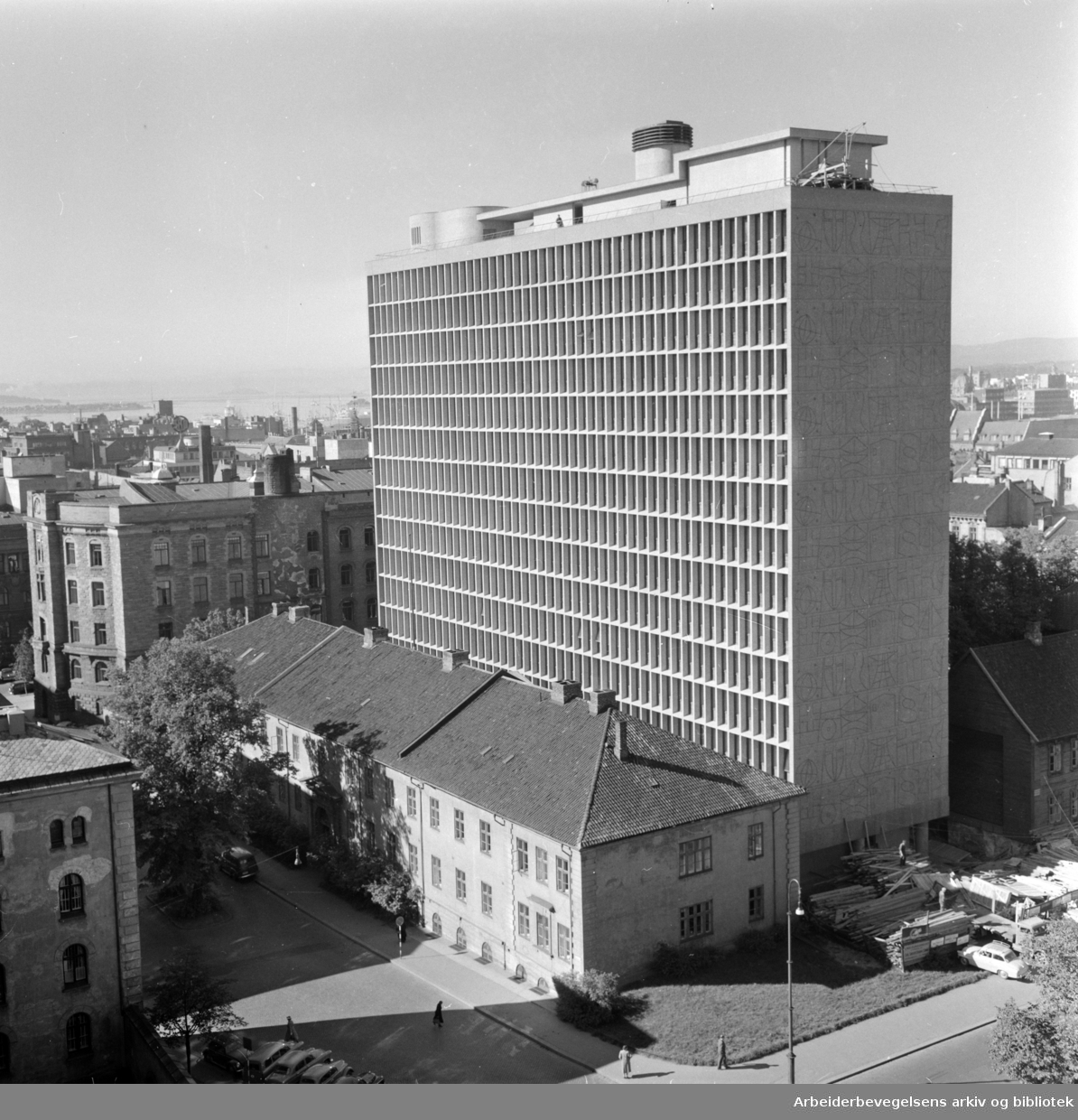 Regjeringsbygningen. September 1958