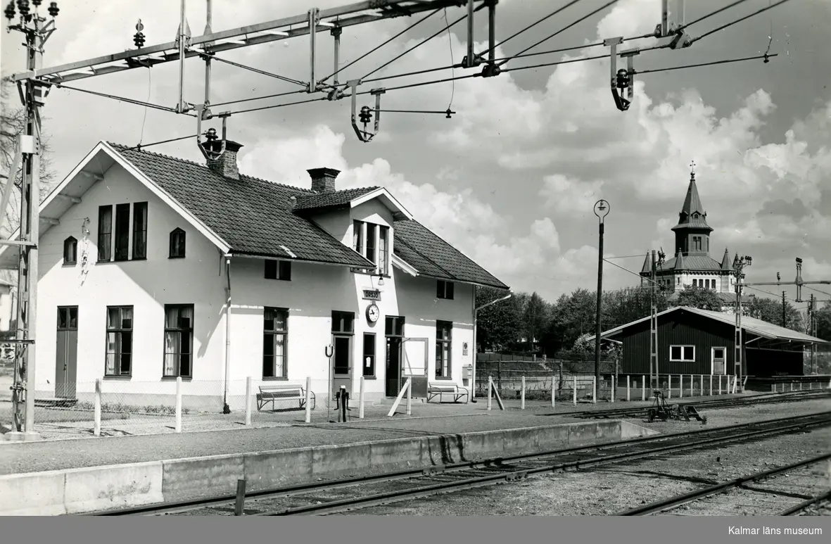 Den gamla järnvägsstationen i Örsjö.
