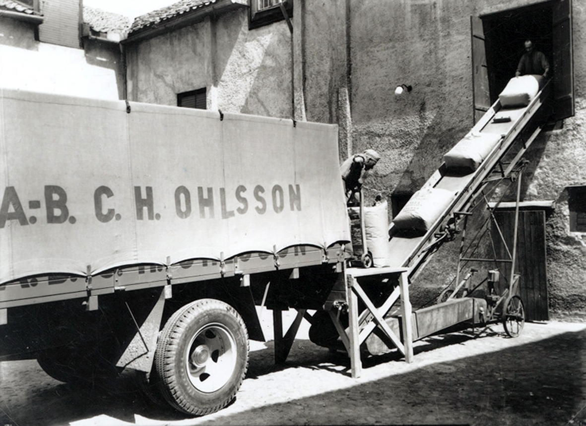 AB C H Ohlsson kolonialvaror i parti.