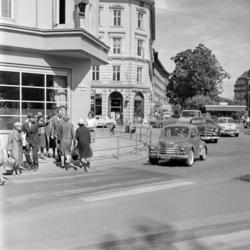 Drammensveien ved Solli plass. Juni 1965