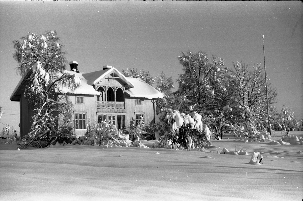Eiendommen Sønsteby i Kolbu, ca. årsskiftet 1952/1953.