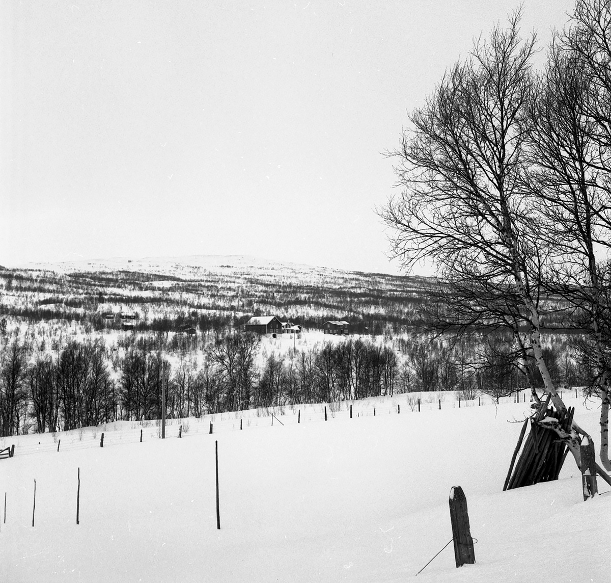 Ratvolden,Johan Falkbergets hjem,vinter