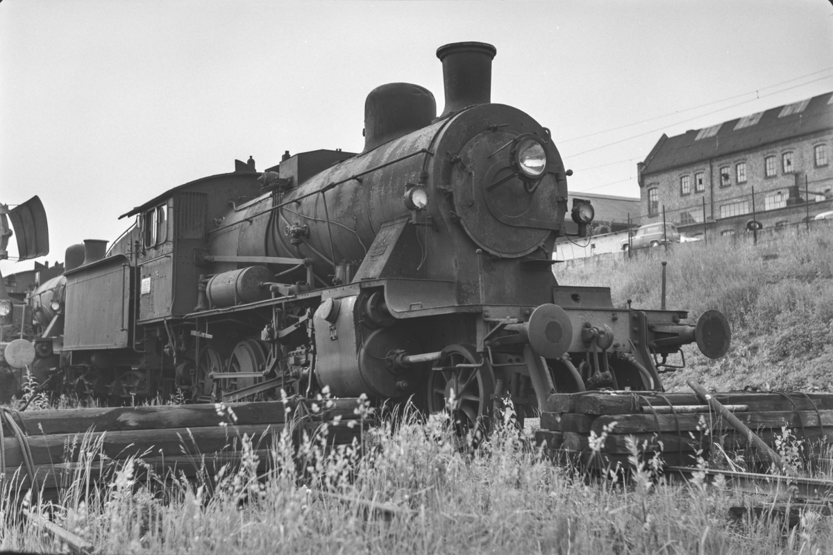 Utrangert damplokomotiv type 24c nr. 405 i Lodalen i Oslo.