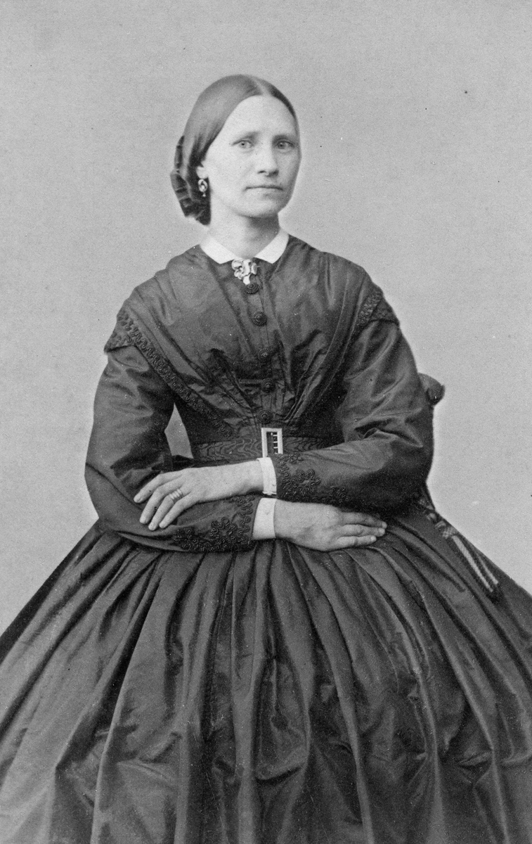 Fru Mathilda Dandernell, född Nygren, 1832-1867. Häggs var fosterföräldrar.