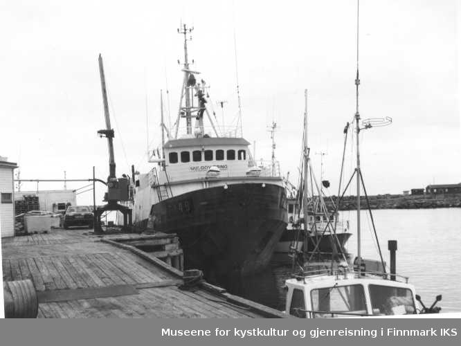 fiskebåten "Gulgoværing ved Fjærtoftkaia", 1989