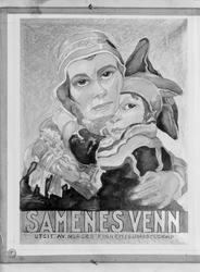 Forside på "Samenes Venn" julehefte for Norges Finnemisjon