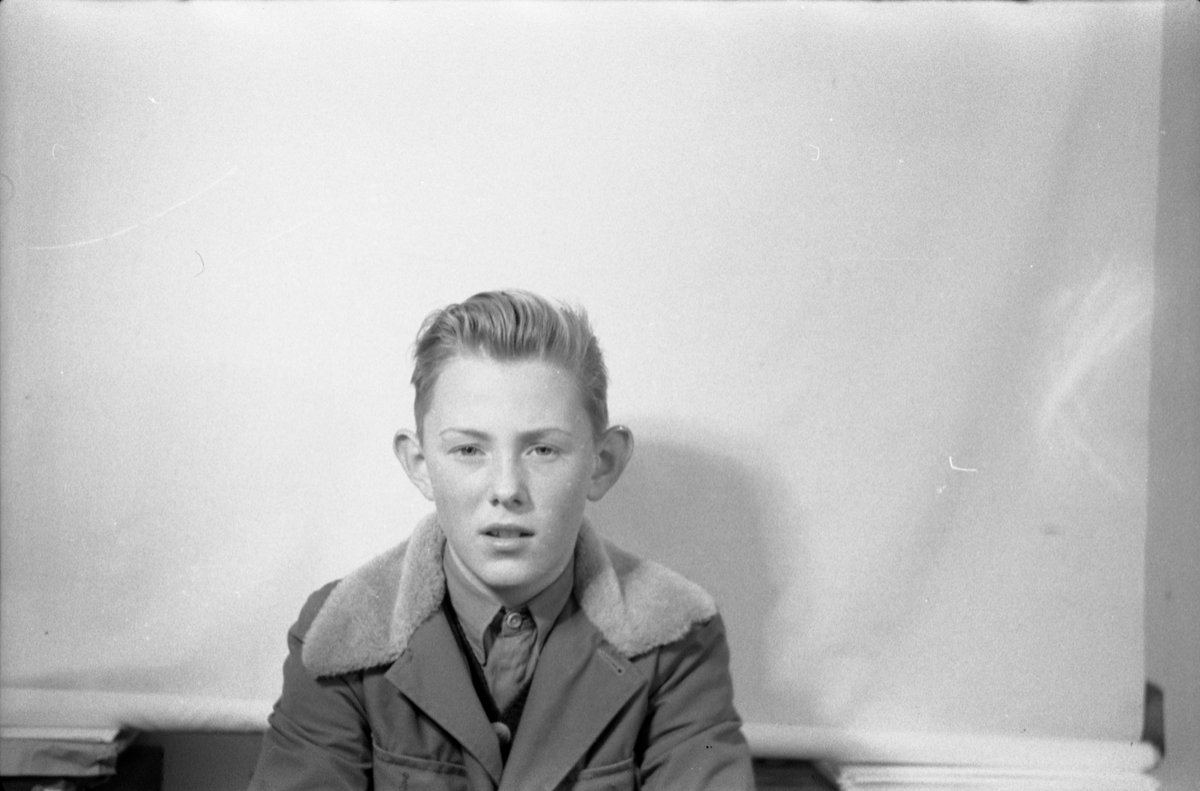 Portrett av en uidentifisert ung gutt.