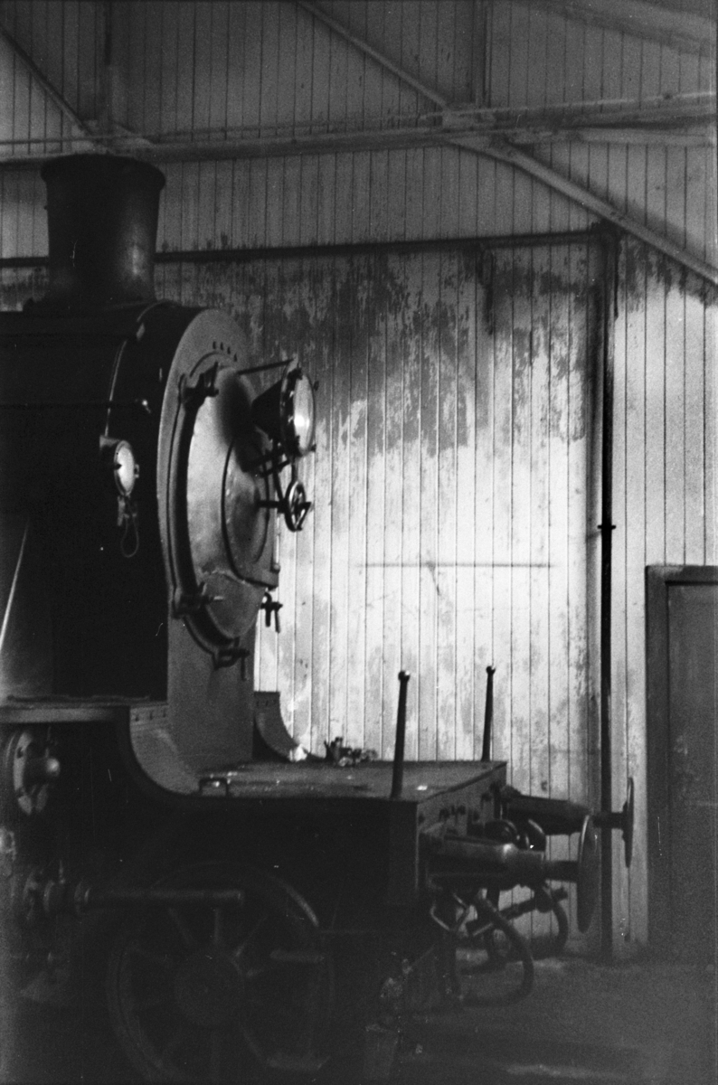 Damplokomotiv type 24a nr. 147 i Gamlestallen i Lodalen i Oslo.