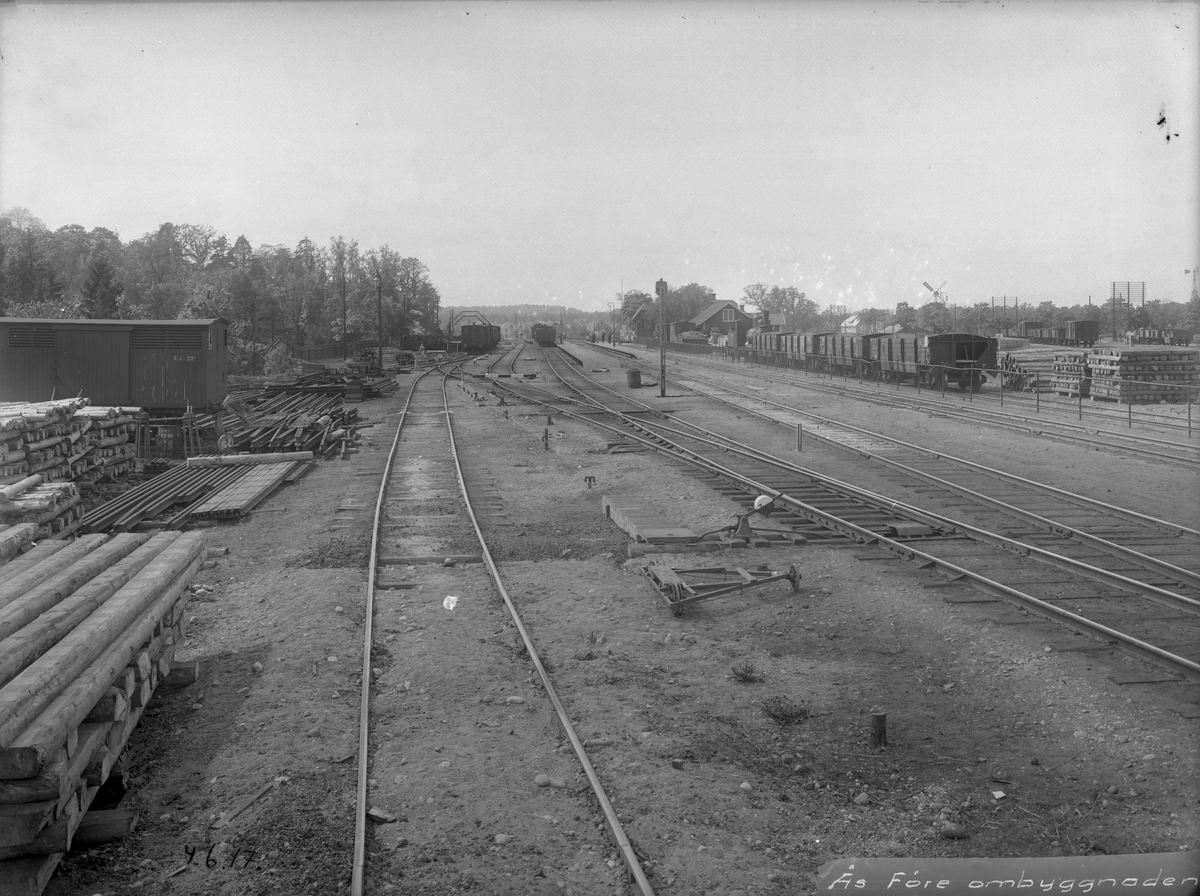 Stationen före ombyggnaden 1917