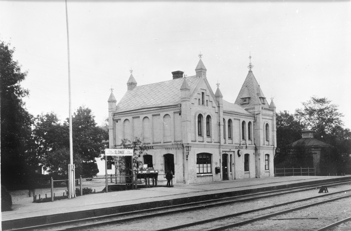Slöinge station.