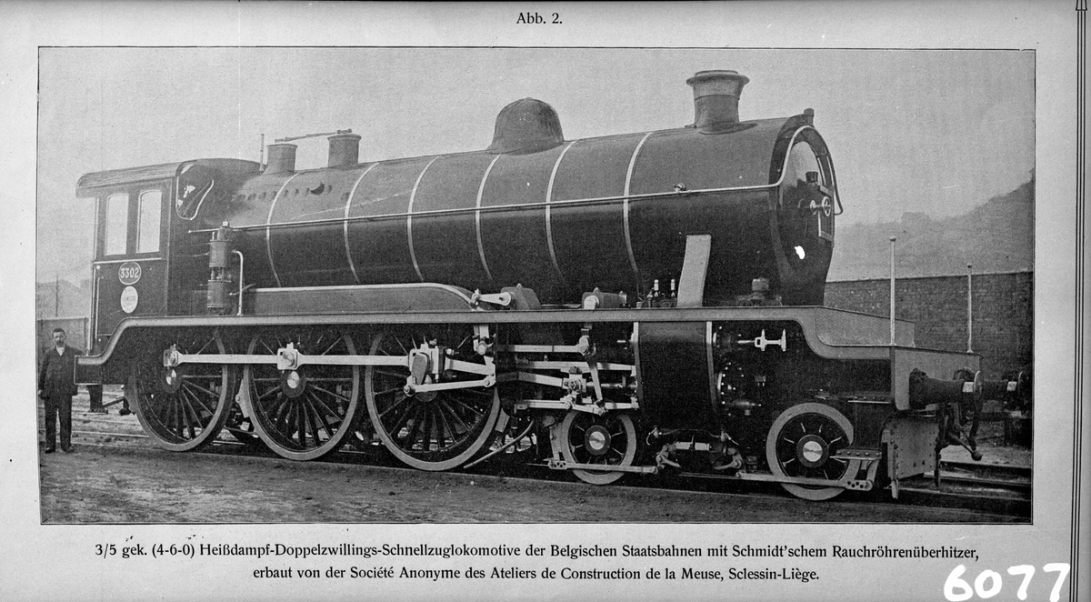 (National Railway Company of Belgium) SNCB, lok 9 3302. Belgien