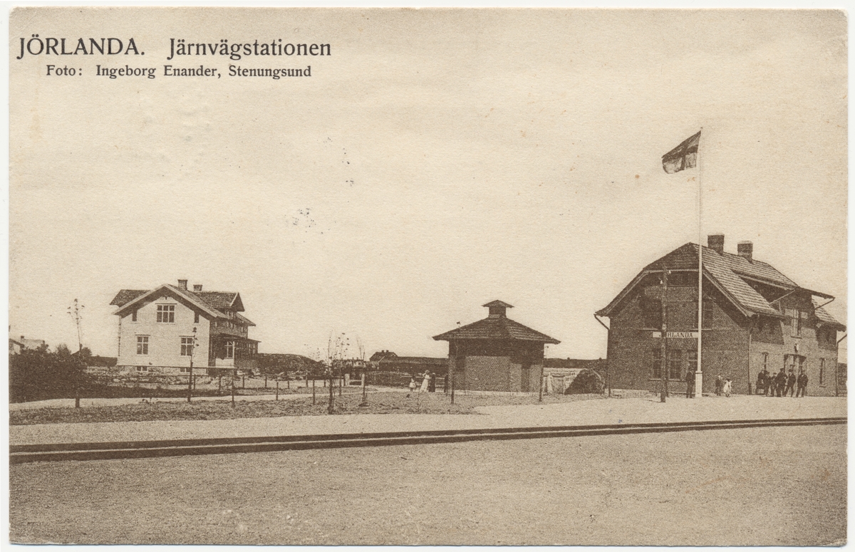 Jörlanda järnvägsstation.
