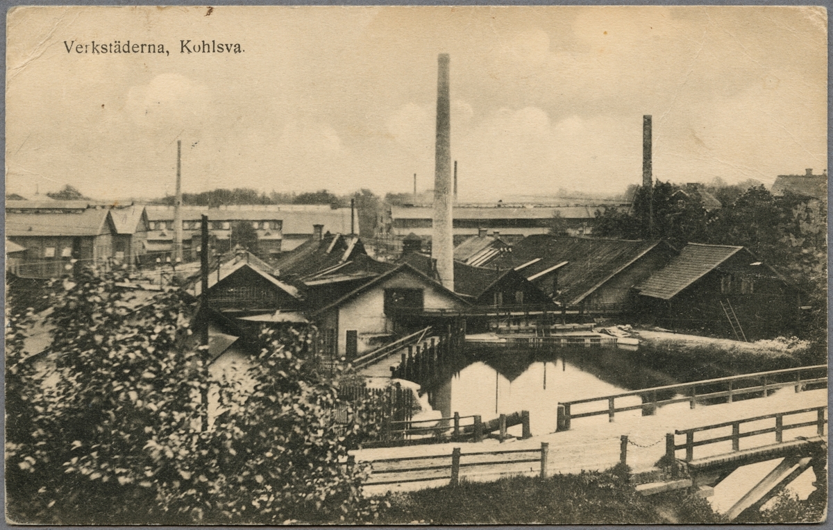 Kolsva verkstäder. - Järnvägsmuseet / DigitaltMuseum