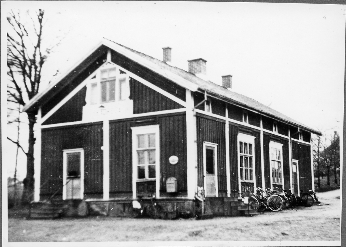 Stationshuset i Sexdrega.