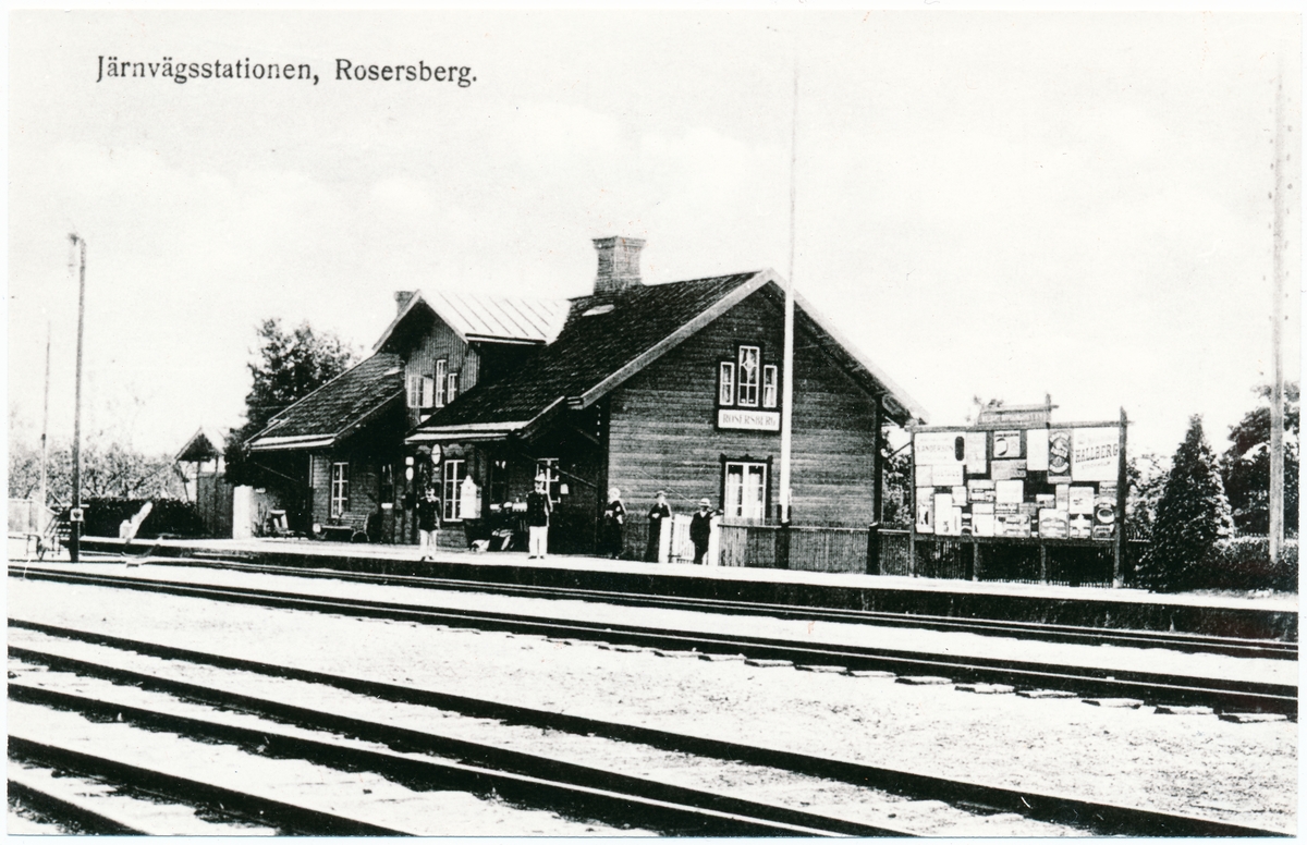 Statens Järnvägar, SJ Rosersbergs station.