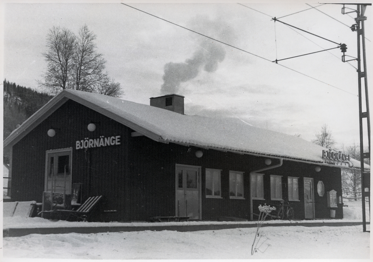 Björnänge stationshus.