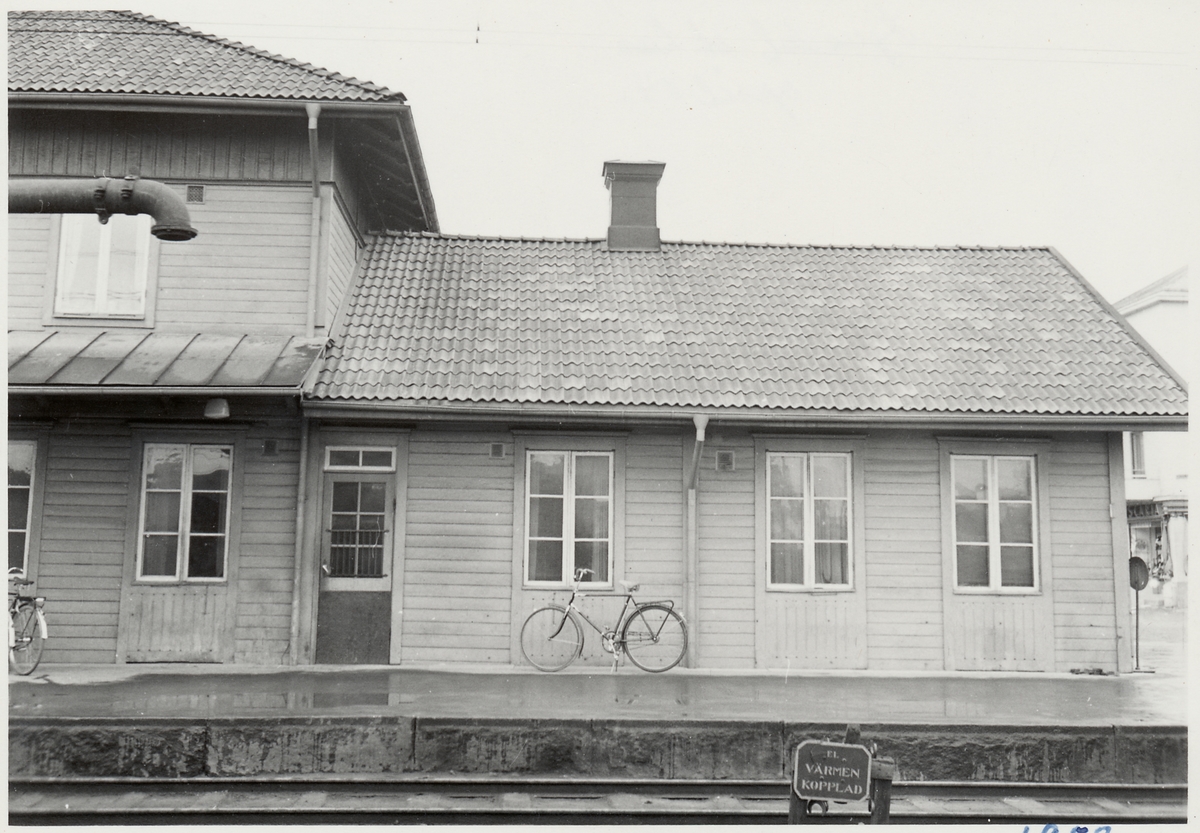 Del av stationshuset i Ljusdal.
