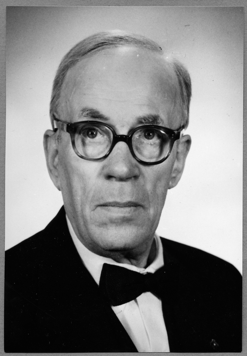 Johan Albin Larsson. Stationsföreståndare i Degerfors 1944 - 1947.
