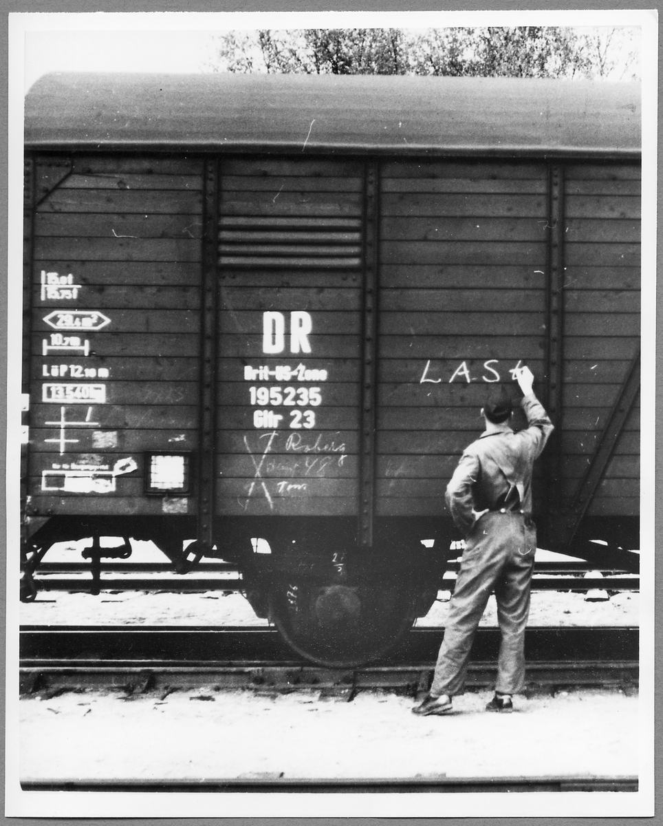 Th. Lundell. Deutsche Reischbahn, DR Gltr23 195235.