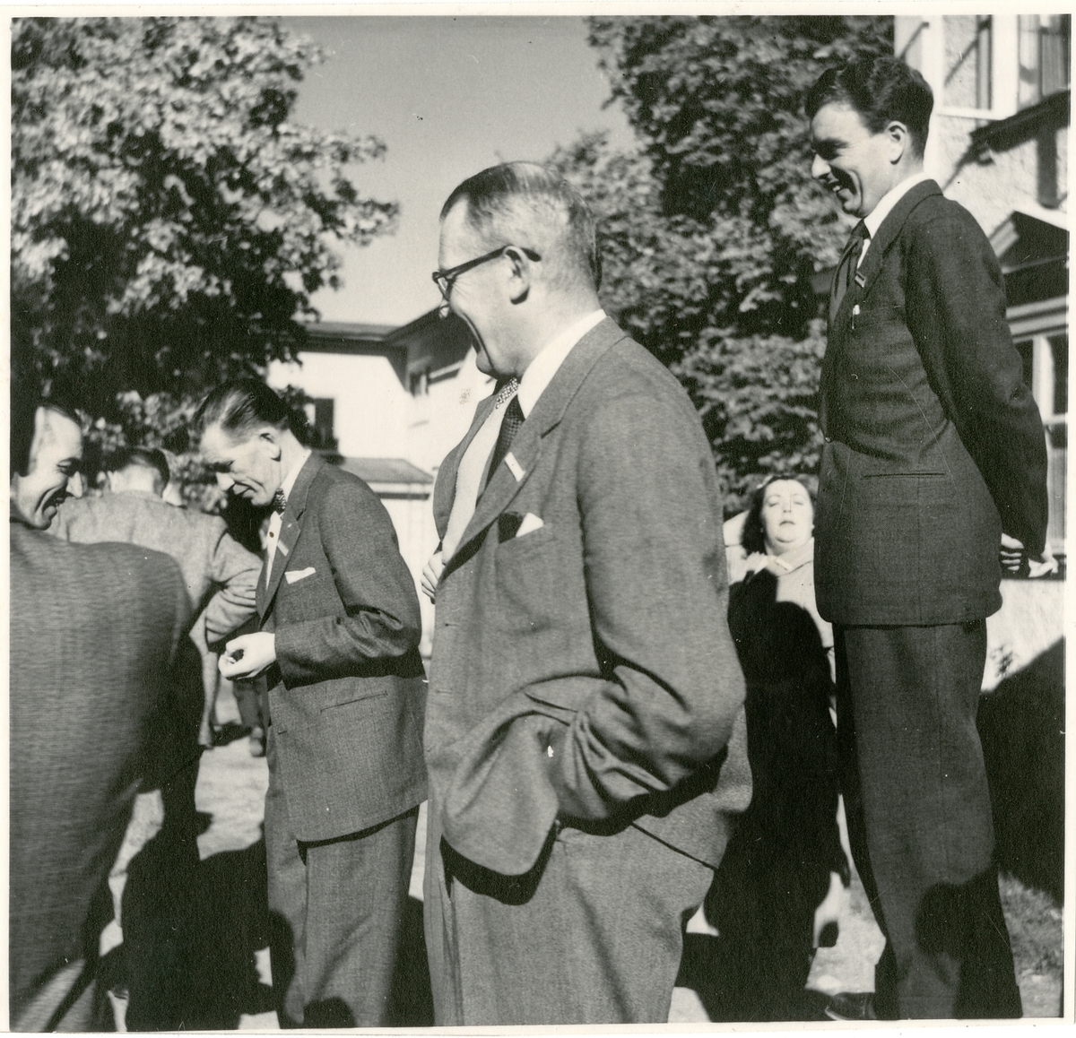 Deltagare i Jakobsbergskursen 1954.