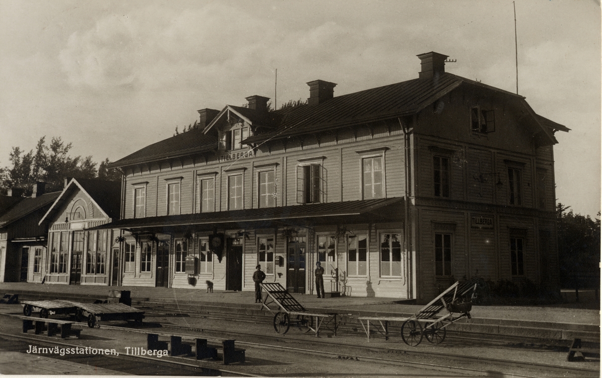 Tillberga station 1907-1926.