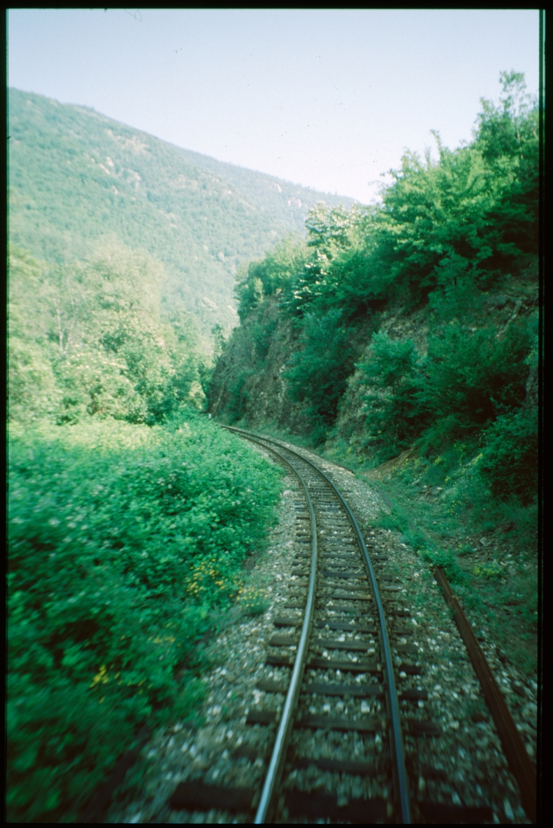 Järnväg i Bulgarien.