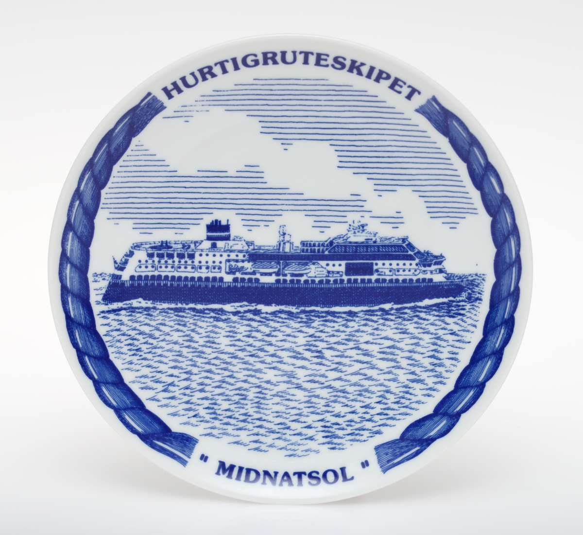 Motiv av Hurtigruten M/S MIDNATSOL.