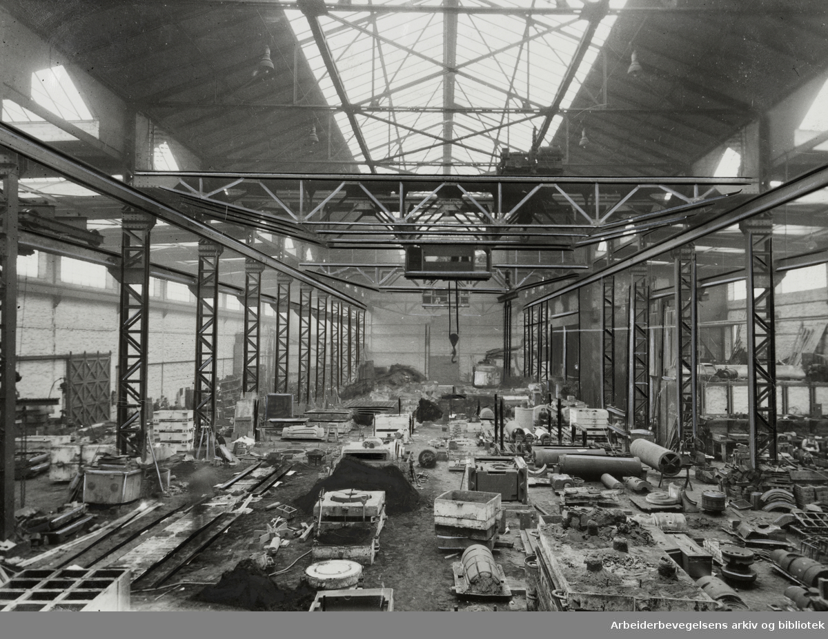 Foss Jernstøperi. Desember 1938