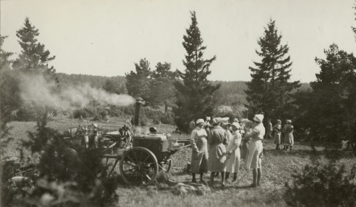 Landstormens lägerkurs i Strängnäs 12-21.6.1931.