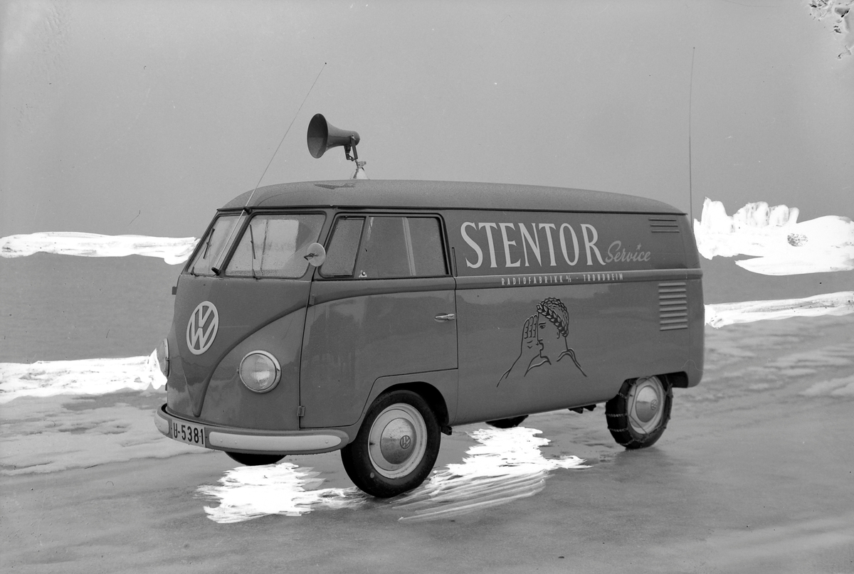 Stentor Radiofabrikk A/S. Volkswagen servicebil