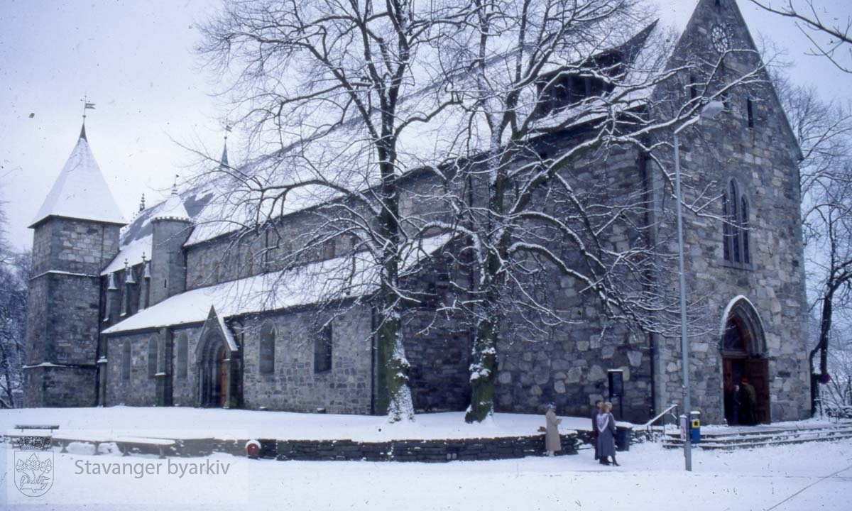 Domkirken i vinterdrakt.