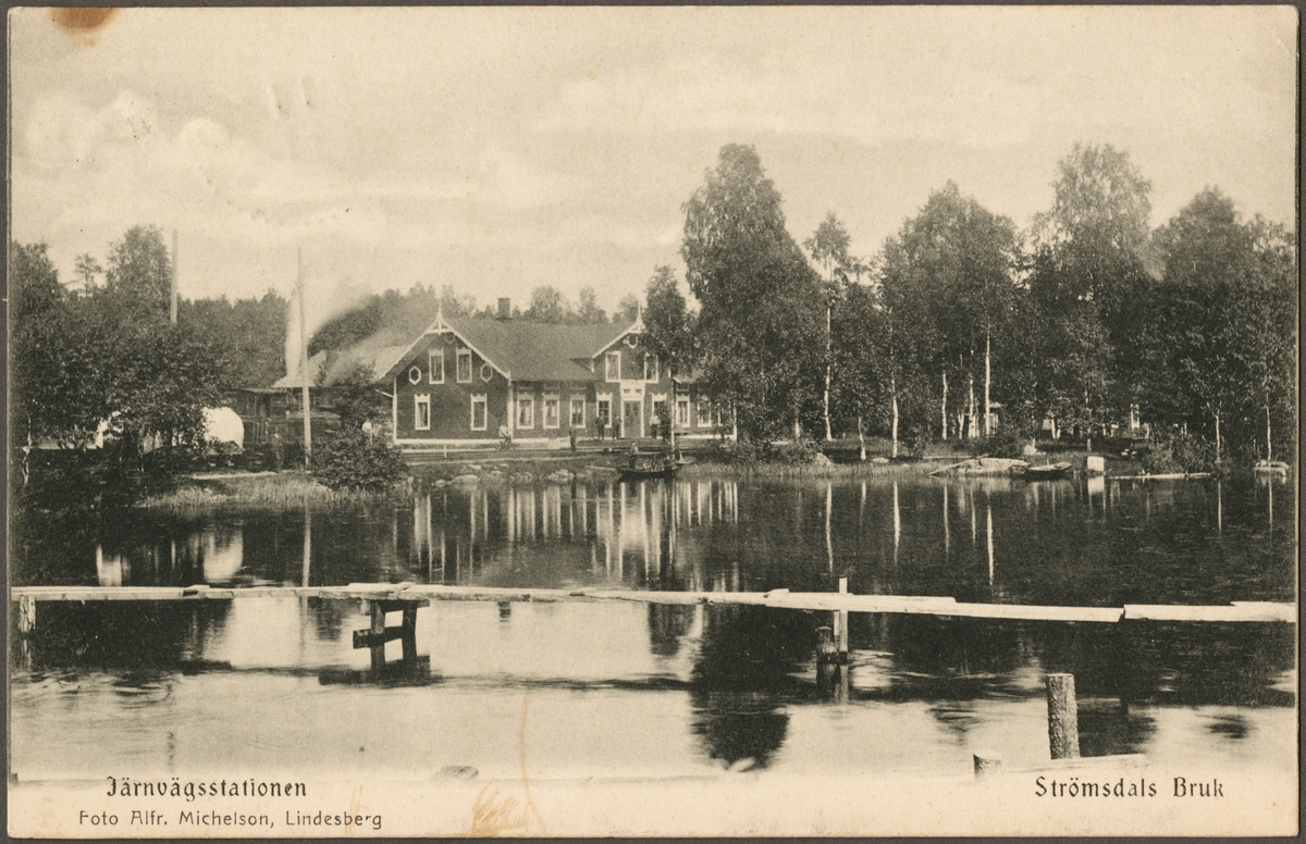 Stationsområde vid Hyttsjön.