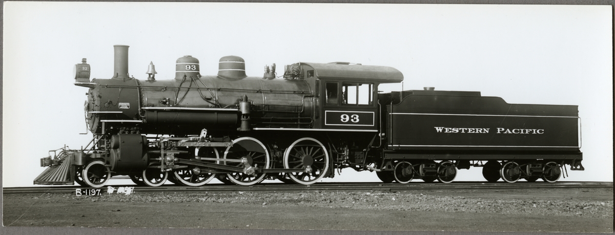 Western Pacific Railroad, WP lok 93.