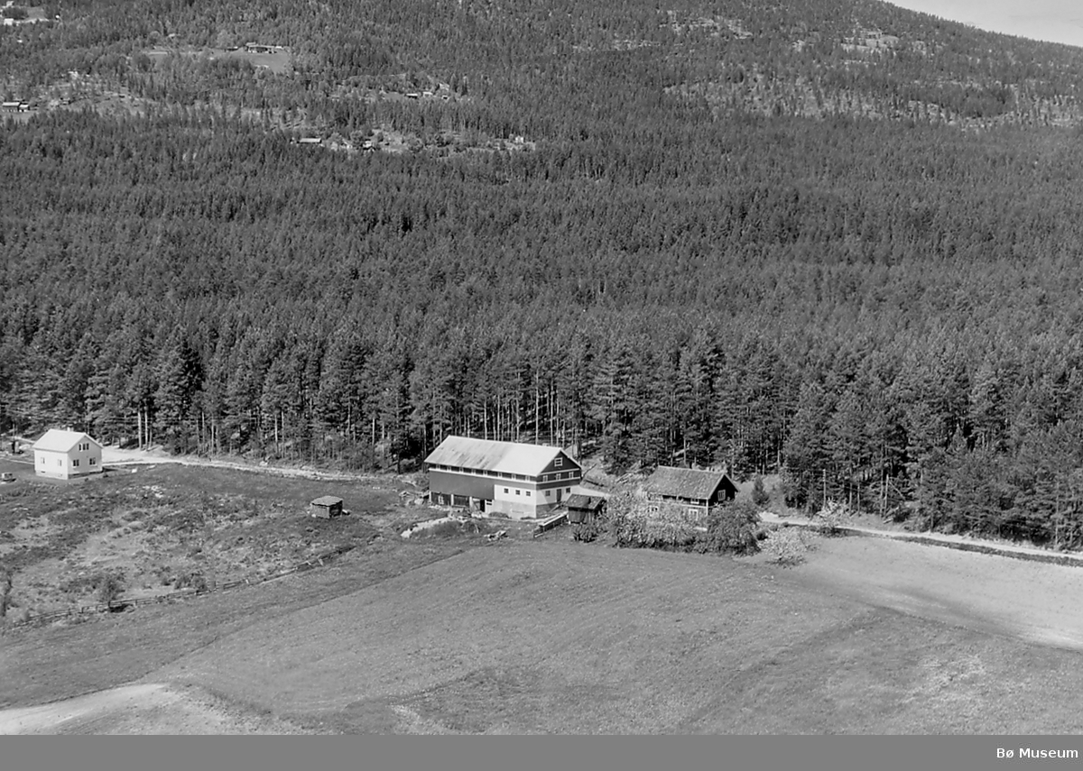 Flyfoto av Kåsa i Folkestad 13. juni 1958.