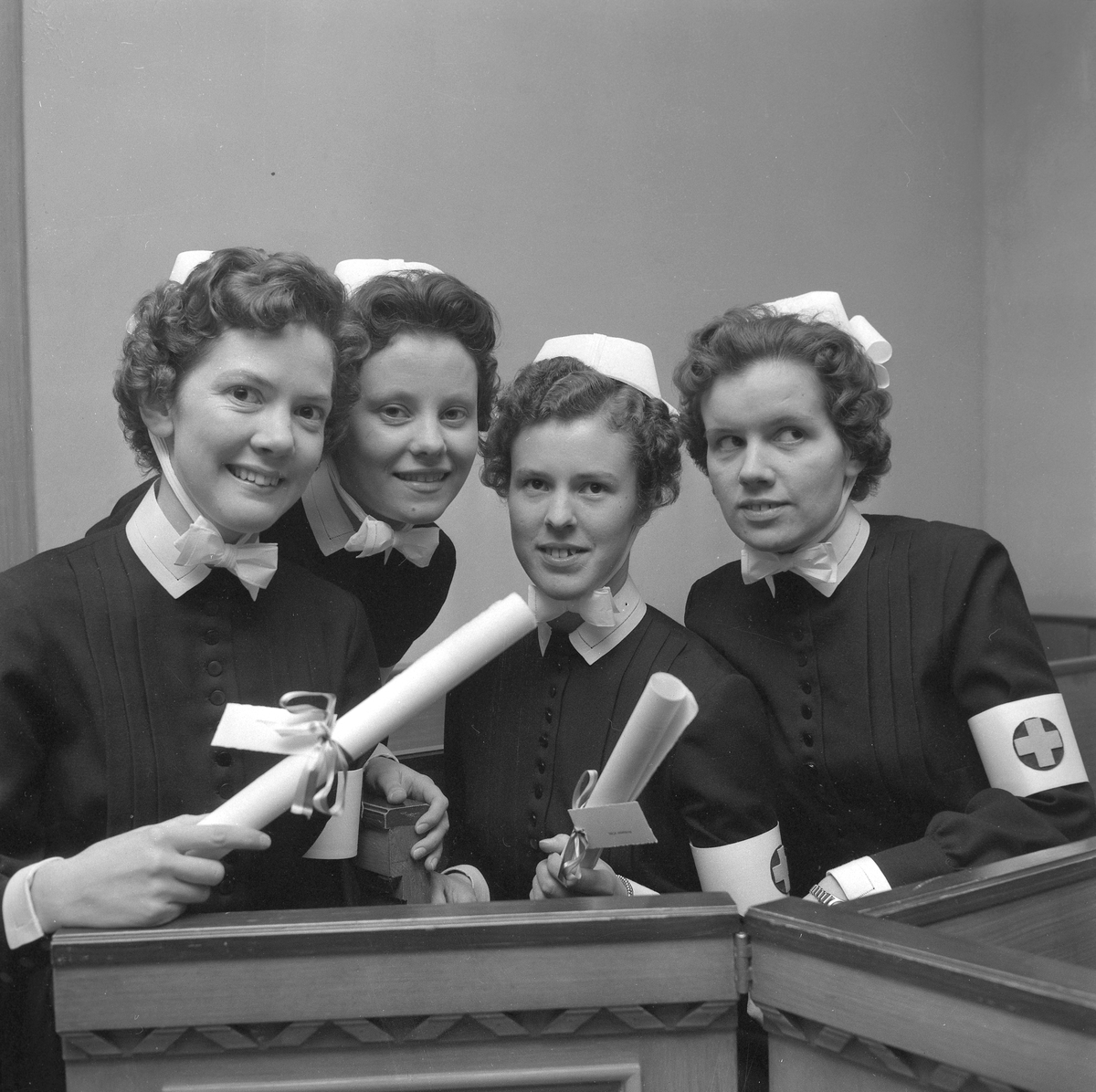 Nya sjuksköterskor.
19 december 1958.
