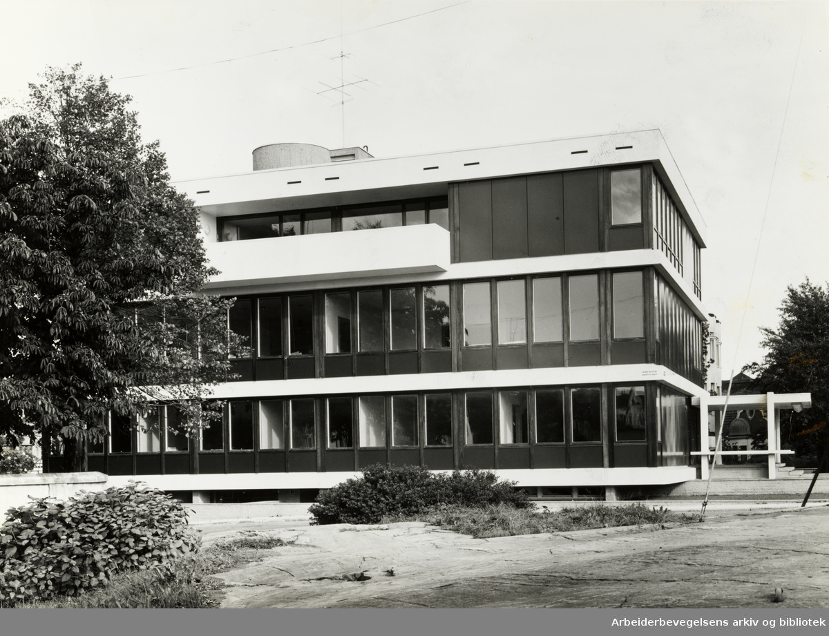 Norges ambassade, Hornintie - Hornsvägen i Helsingfors, oktober 1964.