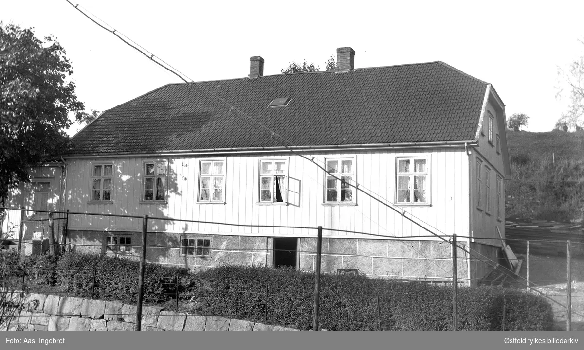 Glengsgata 1 i Sarpsborg 1927.