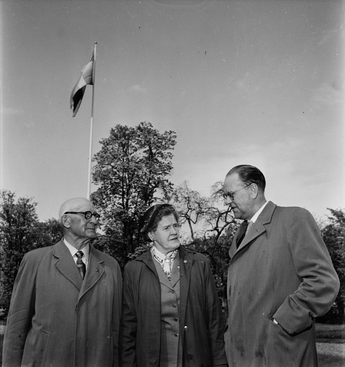 Österby Socialdemokratiska Arbetarkommuns jubileum, Österby, Uppland 1955