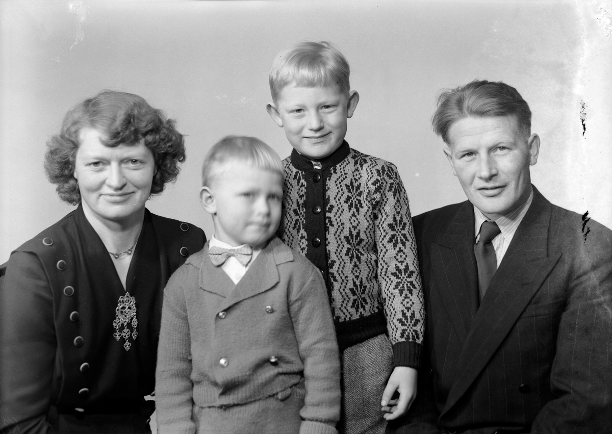 Oddleiv G. Dahlen med familie