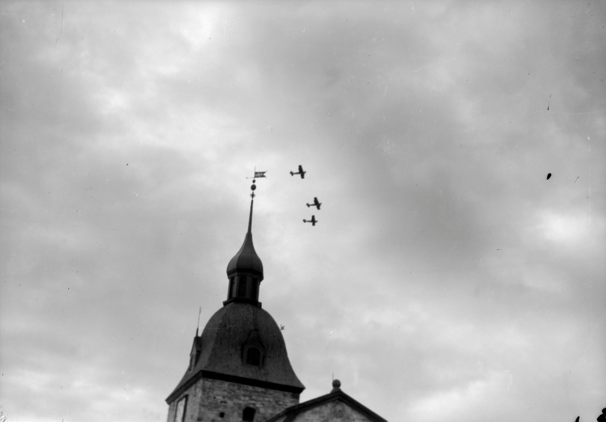 Hærens fly over Austrått, olsok 1928