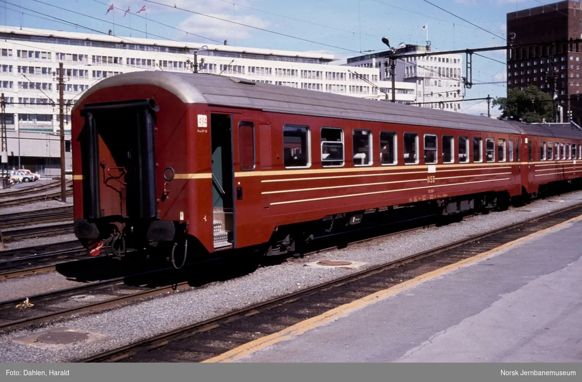 Personvogn B5 26047 på Oslo Vestbanestasjon