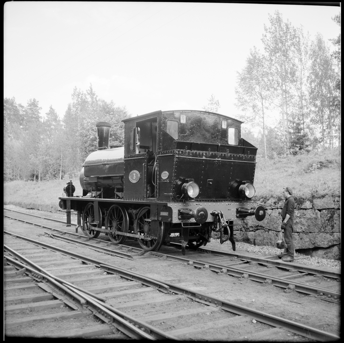 Marma-Sandarne järnväg, MaSJ lok 3 "Thyr".